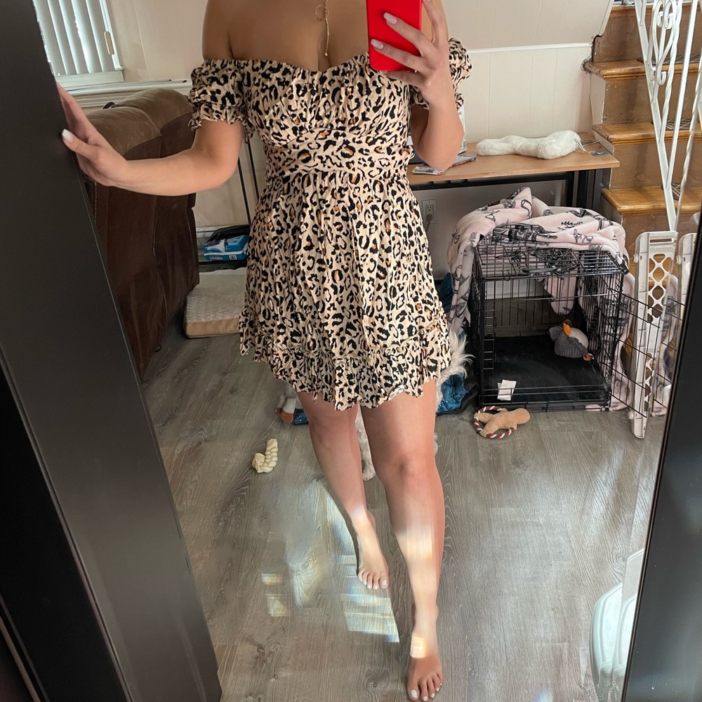 Selfie Leslie leopard dress - Picture 1 of 3